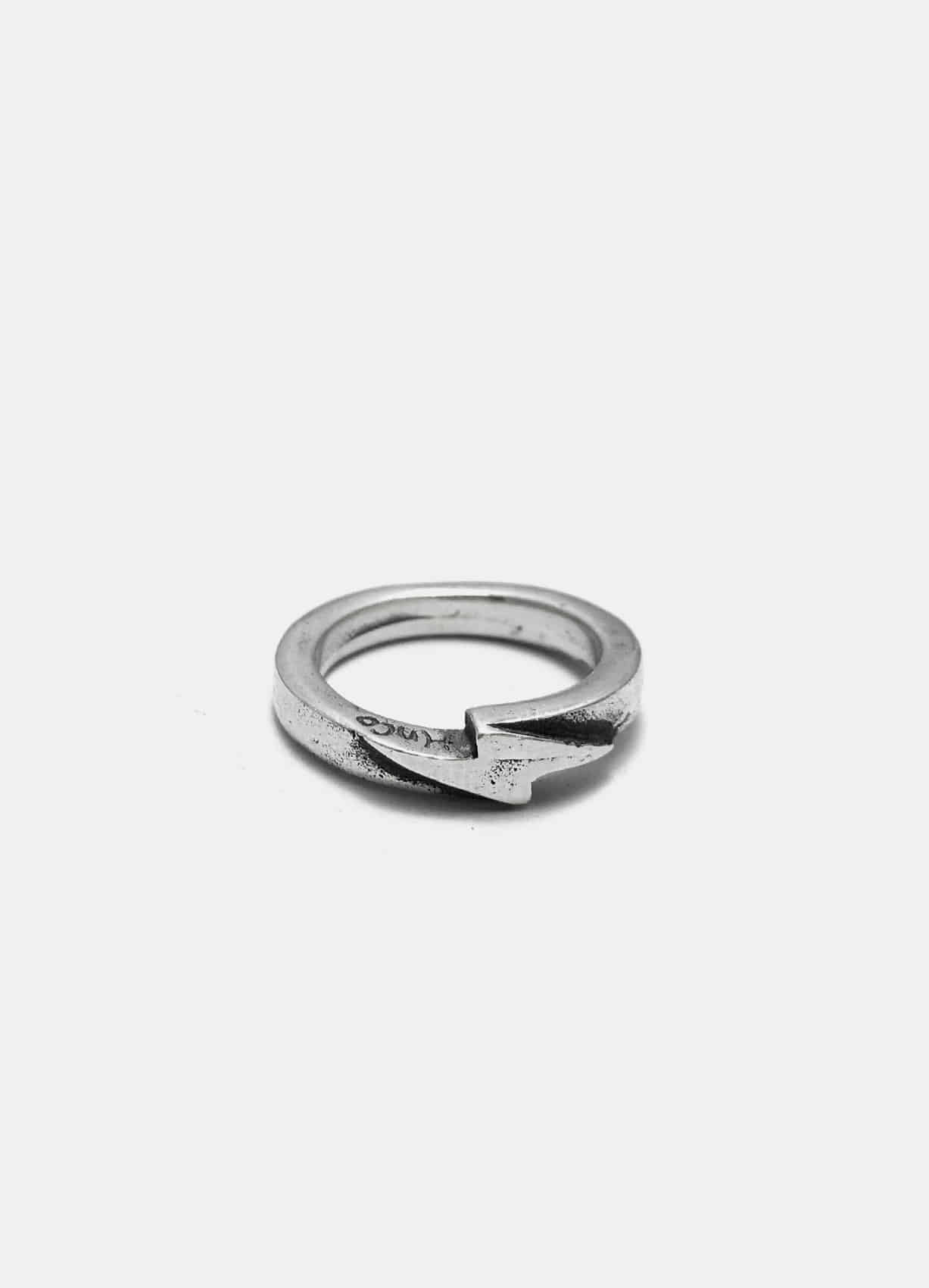 Thunder Silver Ring Small