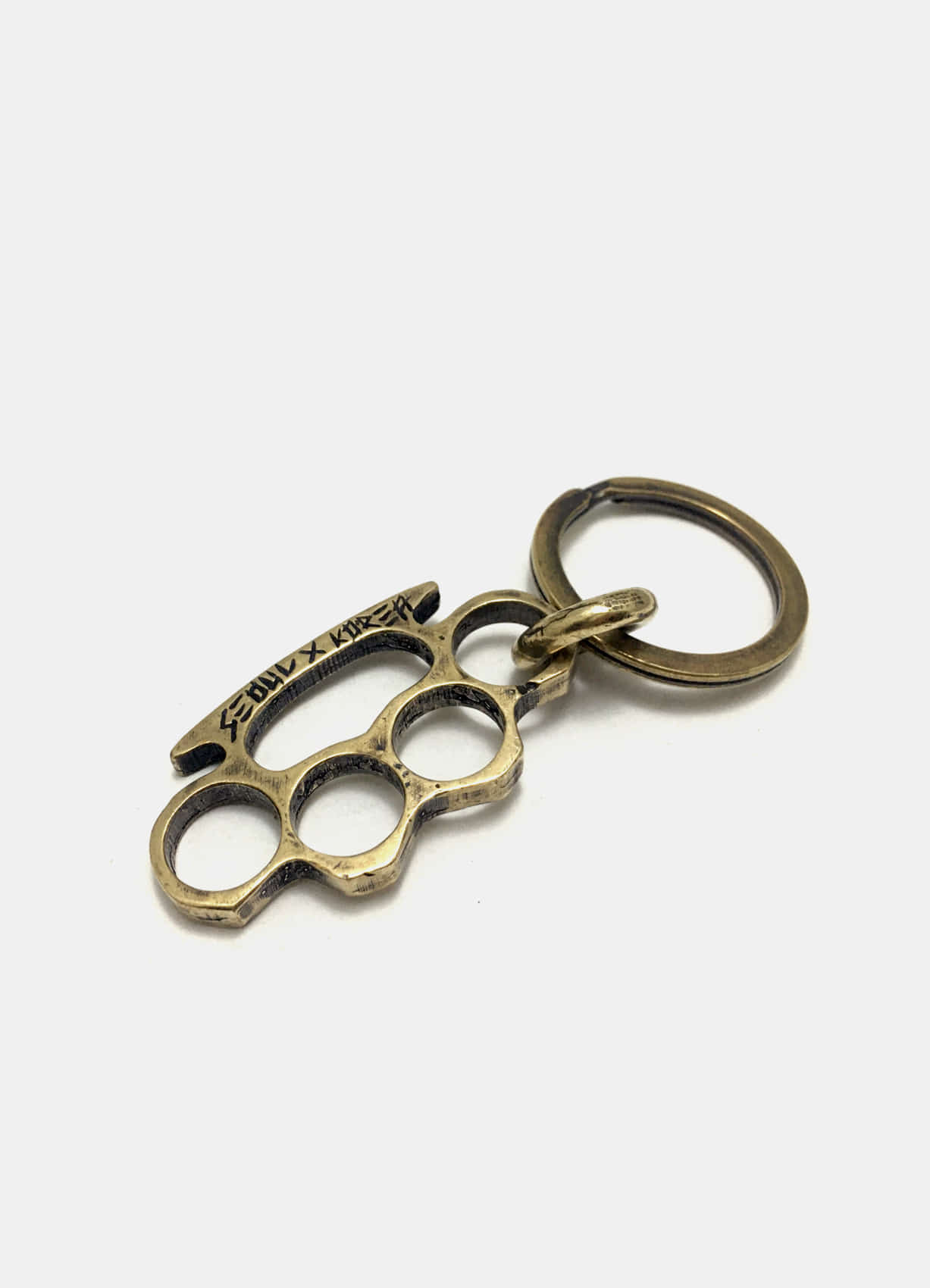 Brass Knuckle Key Holder