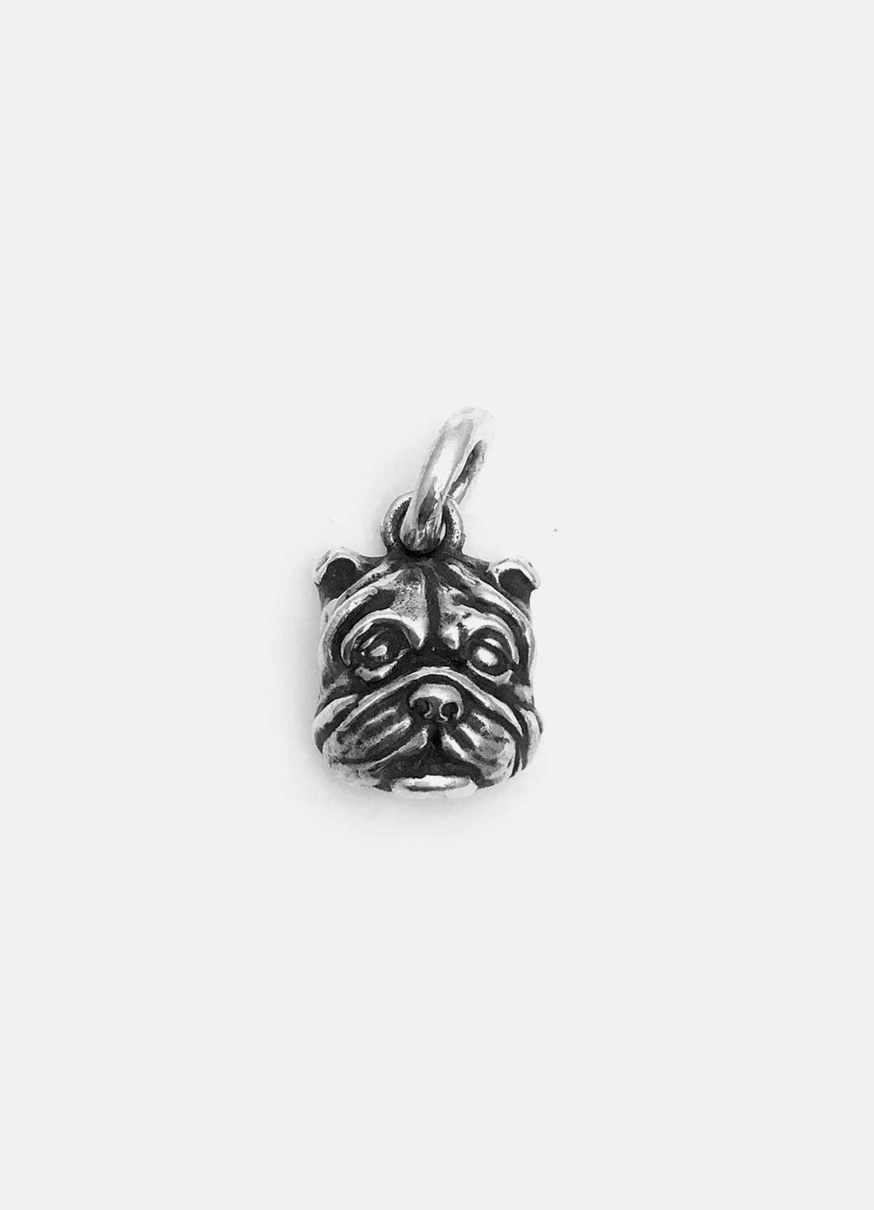 Bulldog Silver Pendant