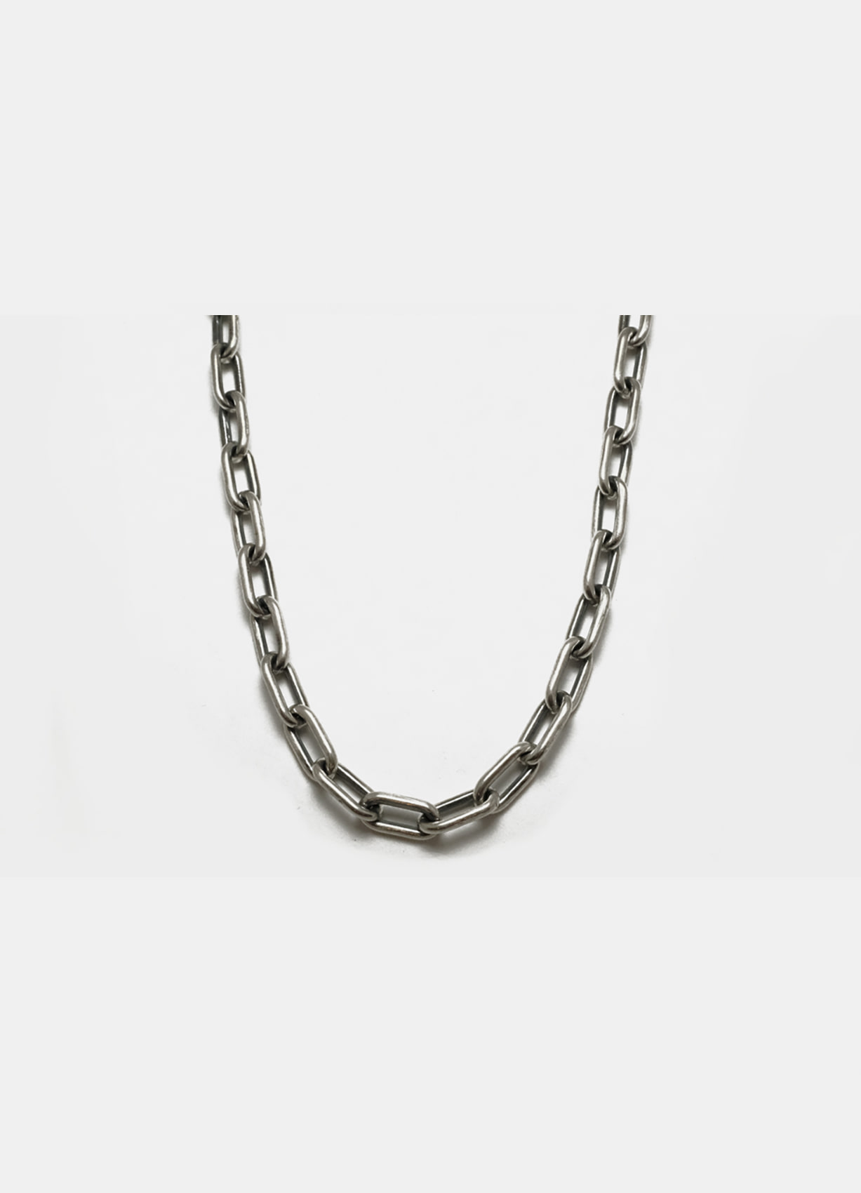 [fluid] long link chain necklace
