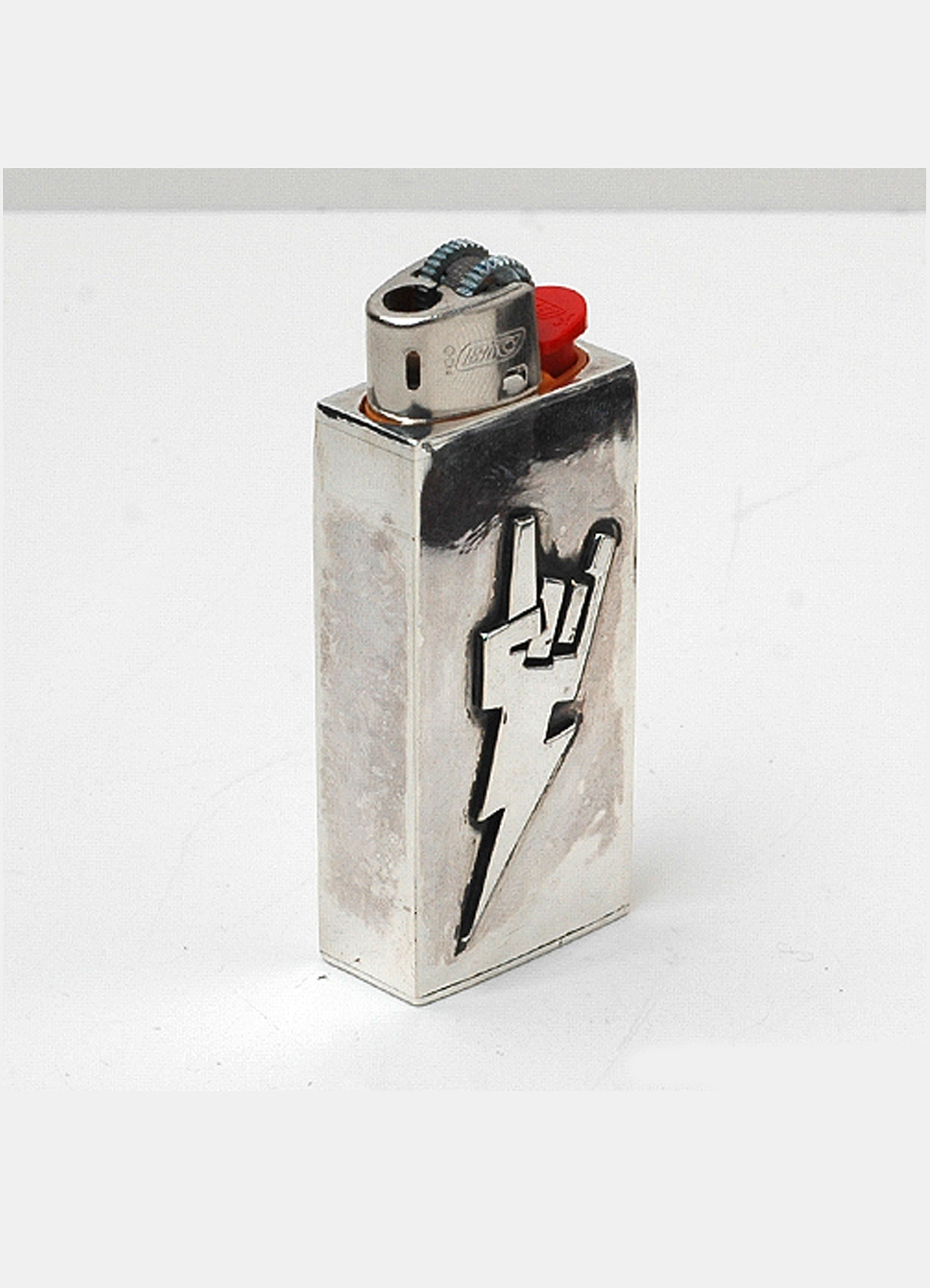 Rockin&#039; BIC Silver Lighter Case (VoVo x TripleSix Collaboration)