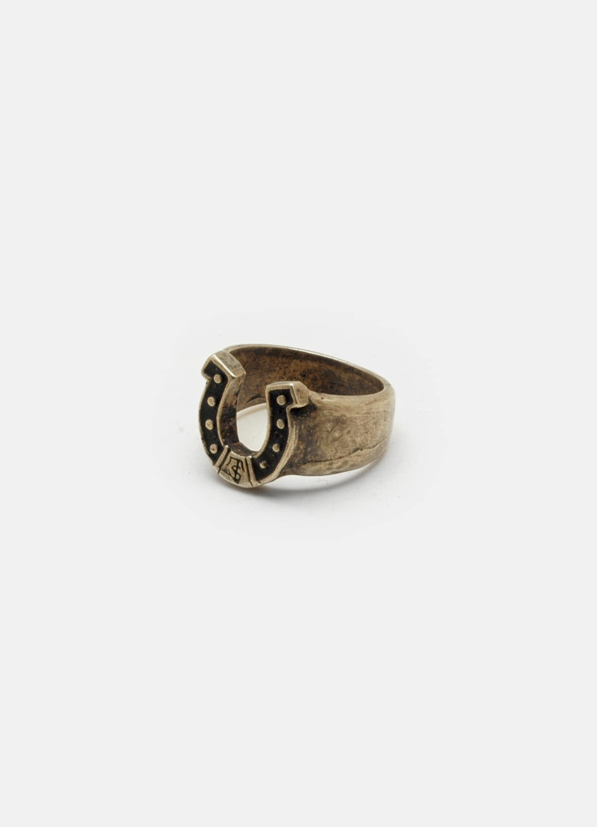 Horse shoe Brass Ring