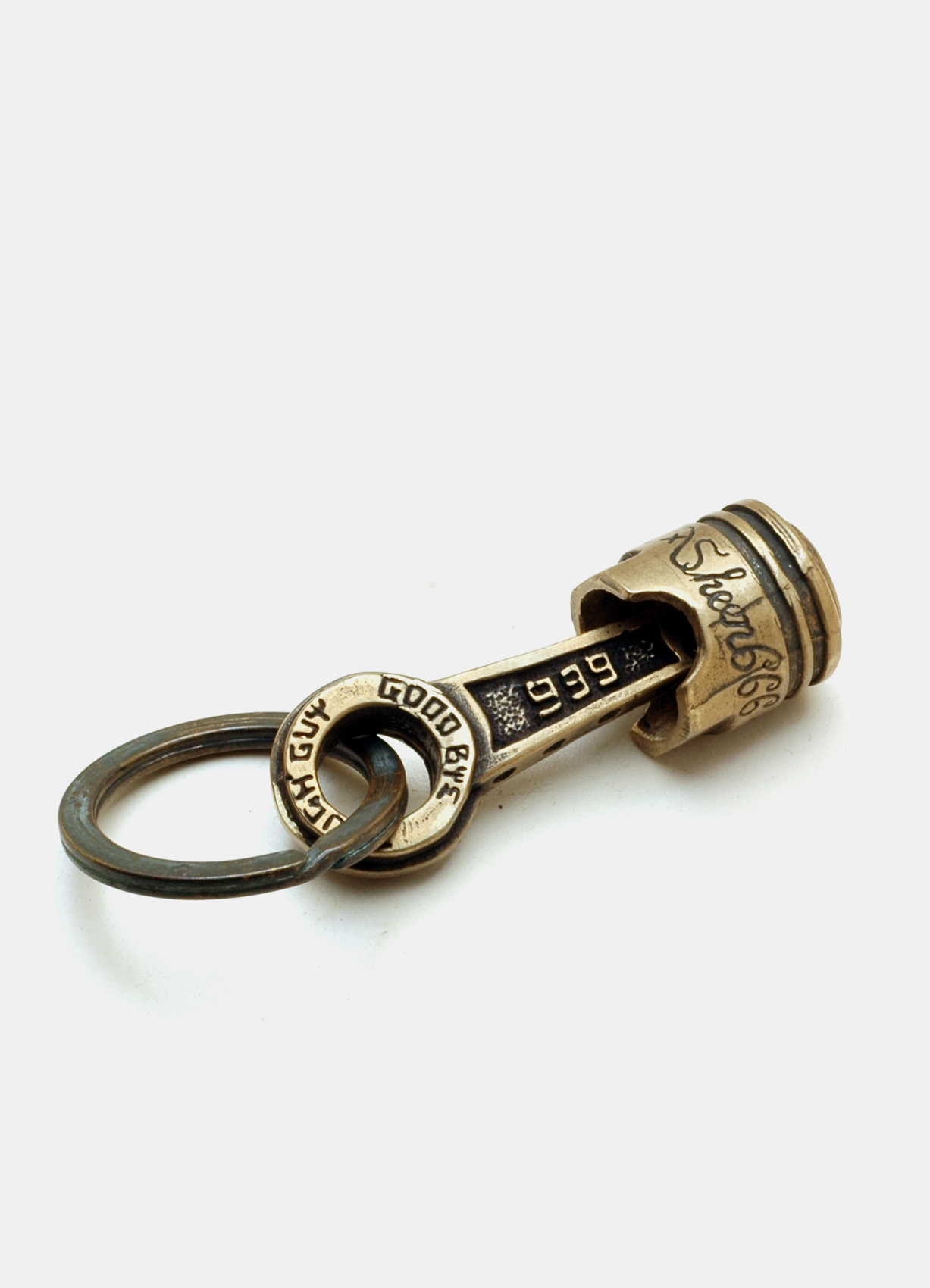 Brass Piston Key Holder