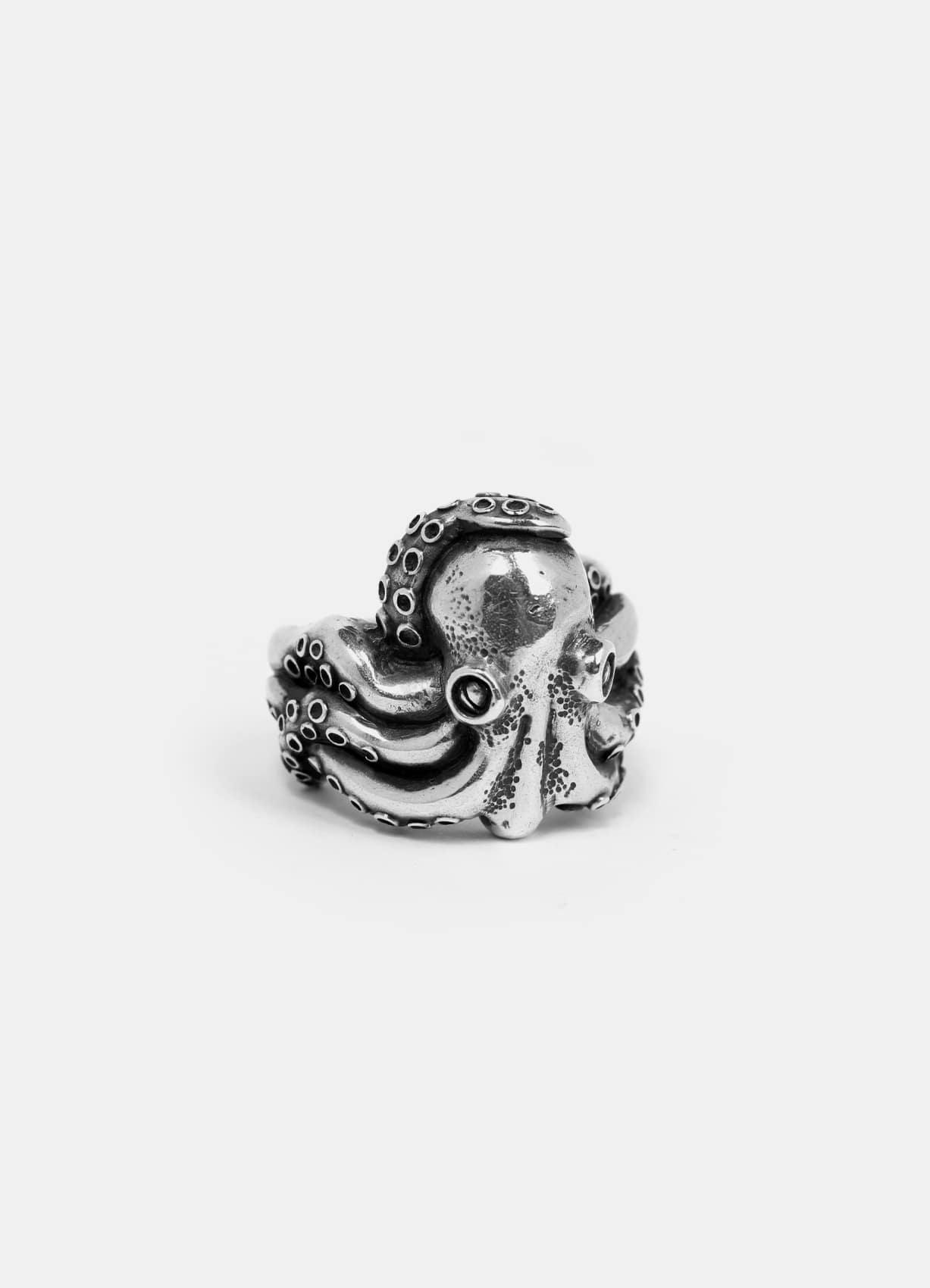 Octopus Silver Ring